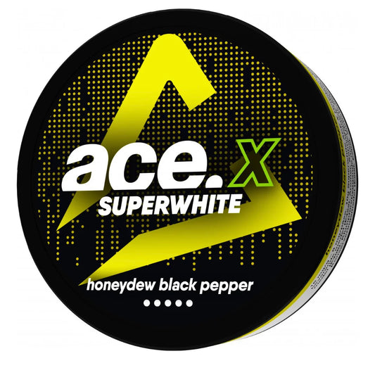 Honeydew Black Pepper 8mg Slim Nicotine Pouches By Ace X