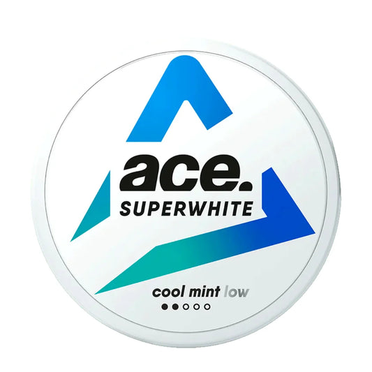 Cool Mint Low Slim Nicotine Pouches By Ace