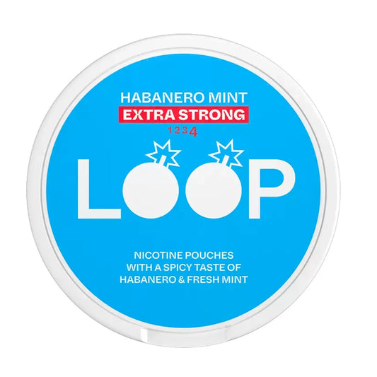 LOOP Habanero Mint Extra Strong Slim Nicotine Pouches