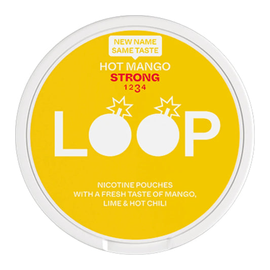 LOOP Hot Mango Strong Slim Nicotine Pouches