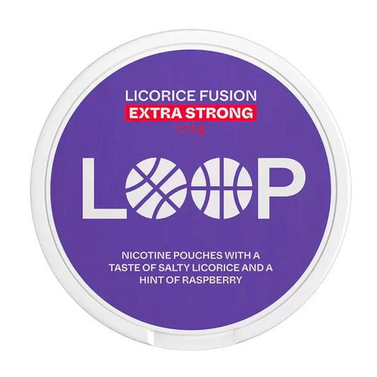 LOOP Liquorice Fusion Extra Strong Slim Nicotine Pouches