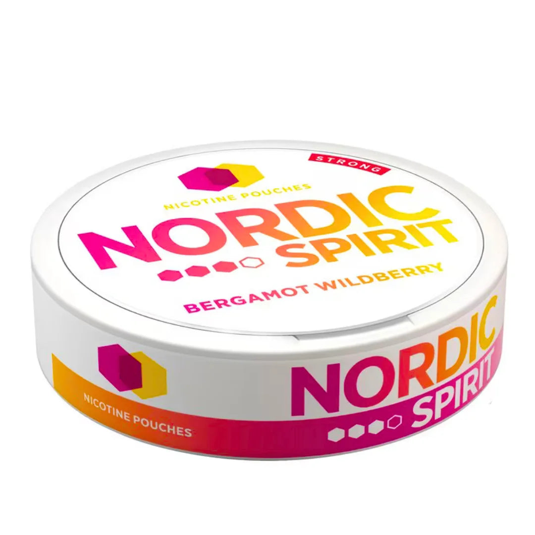 Nordic Spirit Bergamot Wildberry Strong Slim Nicotine Pouches