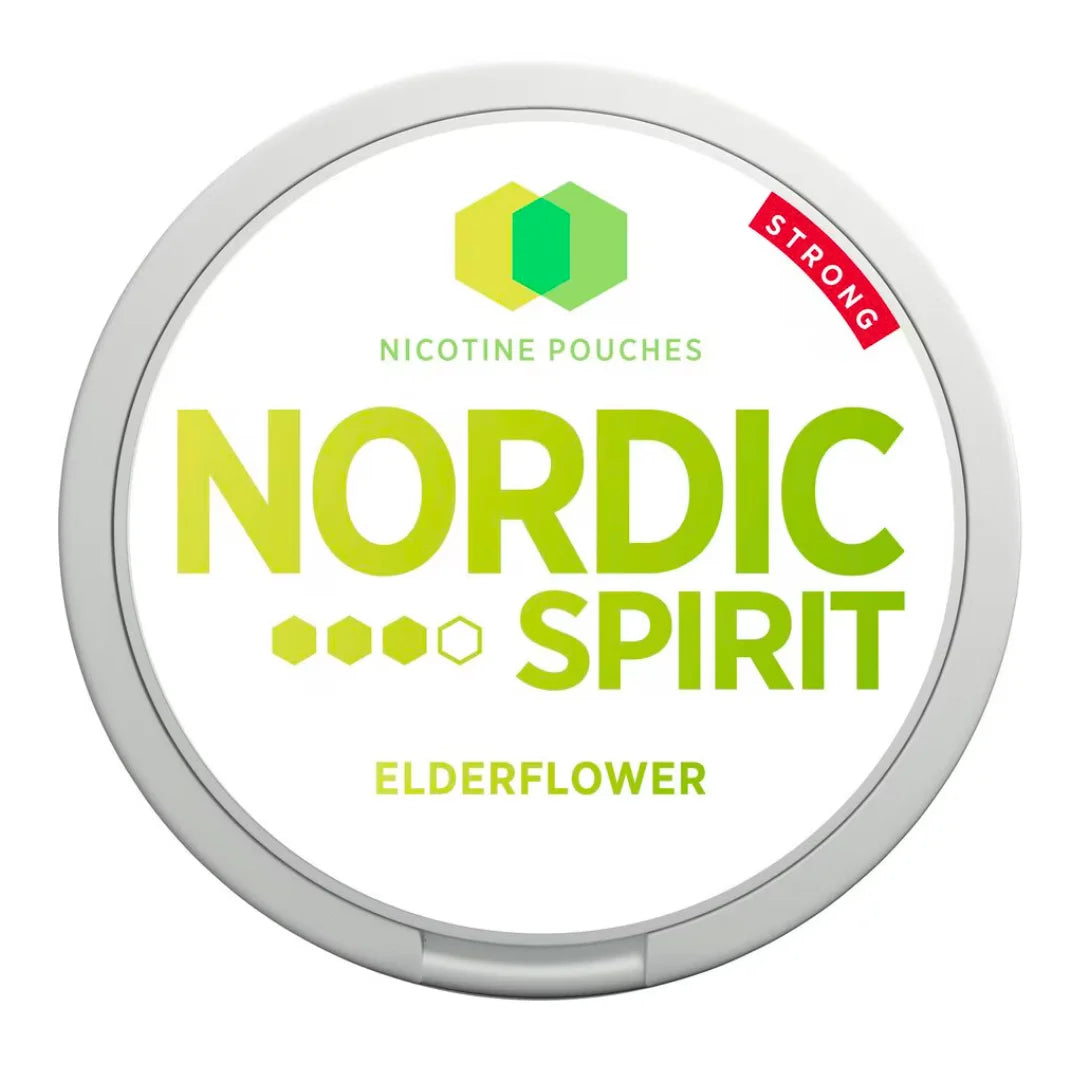Nordic Spirit Elderflower Strong Slim Nicotine Pouch