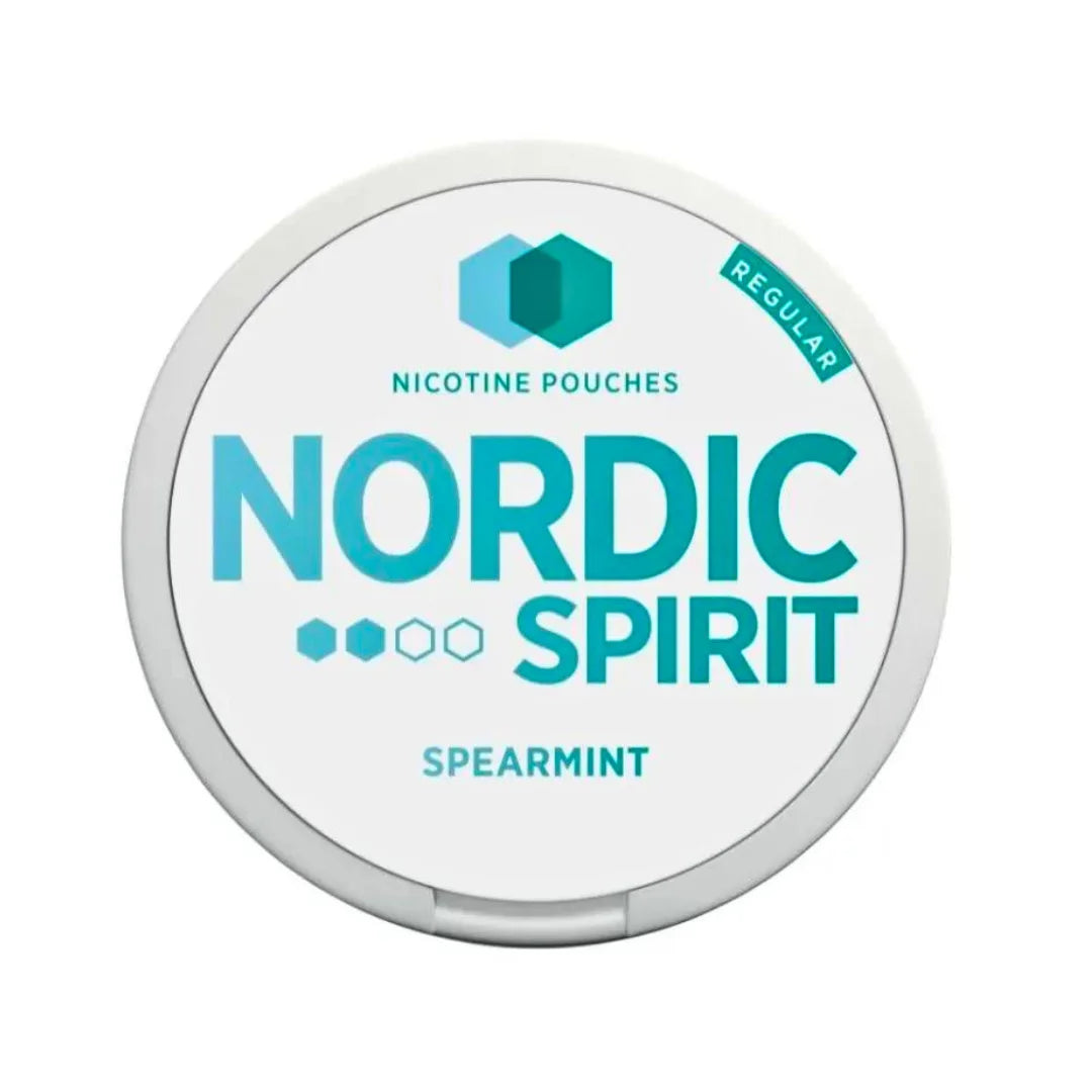 Nordic Spirit Spearmint Standard Regular Slim Nicotine Pouches