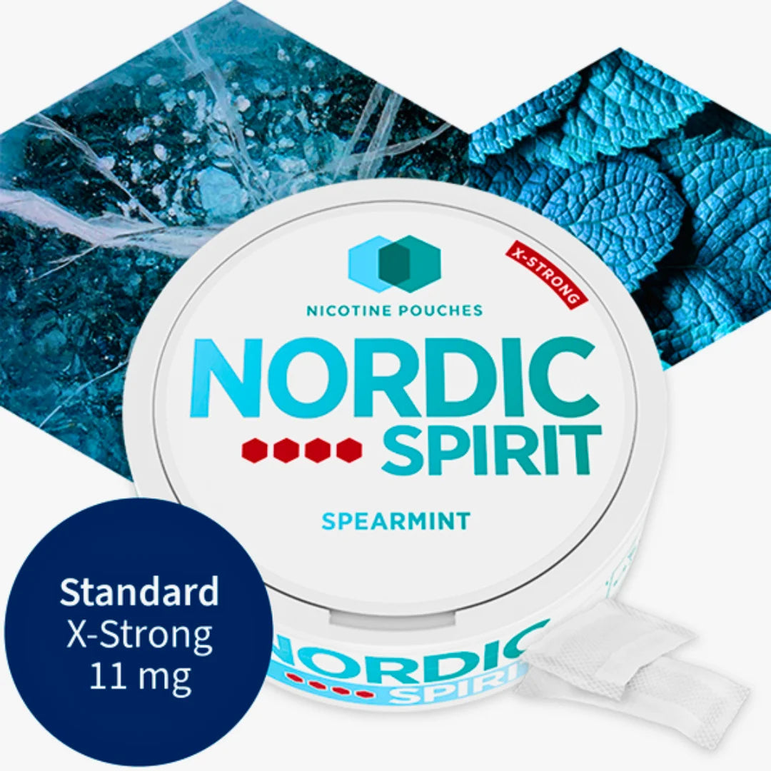 Nordic Spirit Spearmint Extra Strong Nicotine Pouches