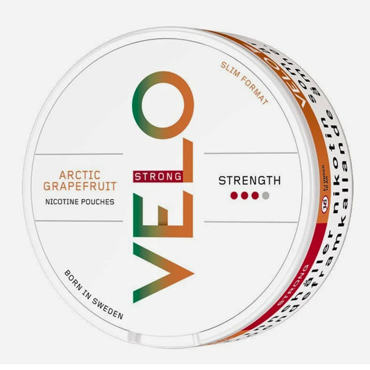 Arctic Grapefruit 10mg Strong Slim Nicotine Pouches By VELO