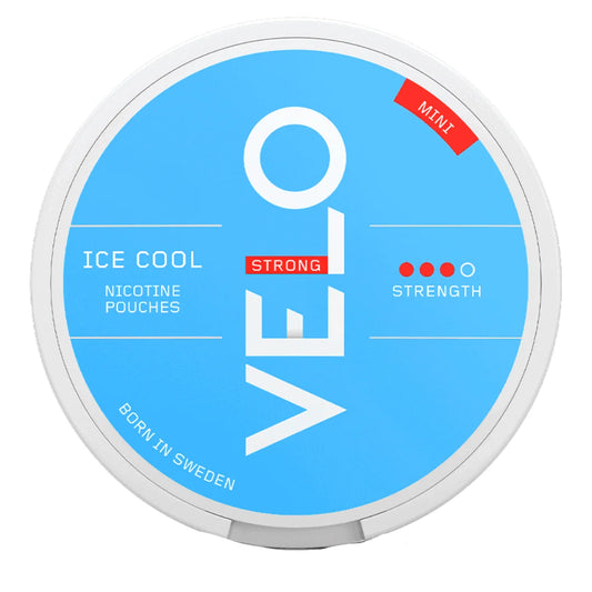 VELO ICE COOL STRONG 8MG MINI NICOTINE POUCHES