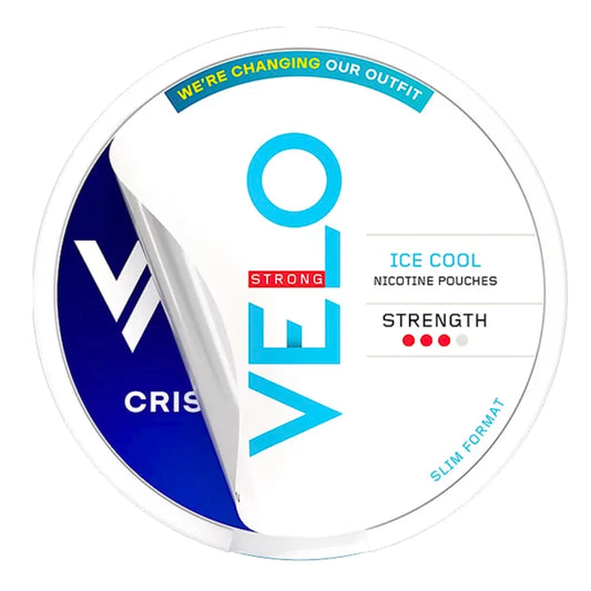 VELO Ice Cool Mint Slim Strong 10 mg Nicotine Pouches