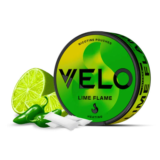 Lime Flame Intense Slim 8mg Nicotine Pouches By VELO