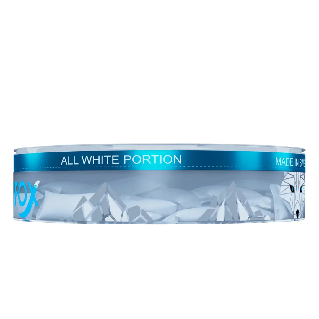 White Fox All White Portion Slim Nicotine Pouches