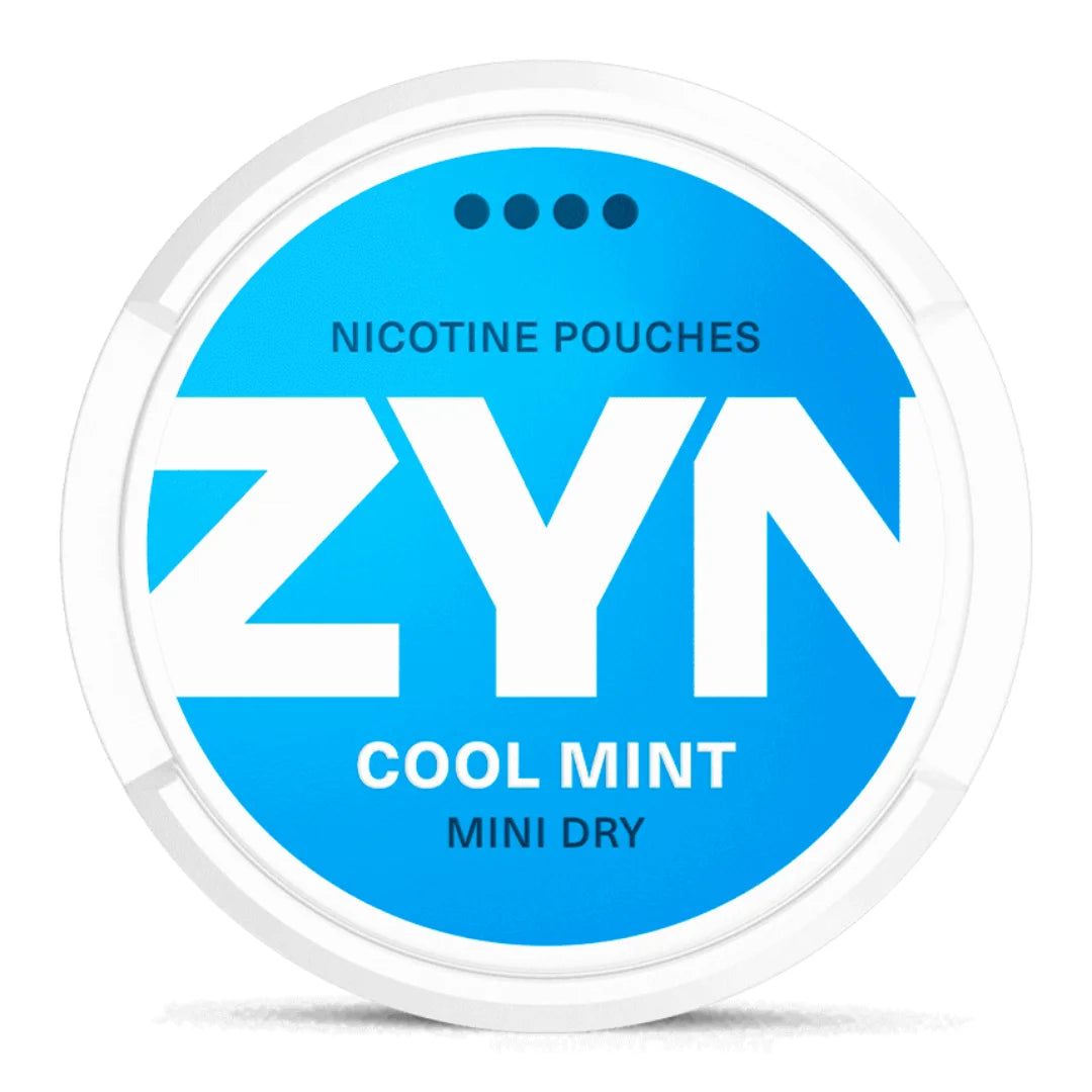 ZYN Cool Mint Dry Mini 6mg Strong Nicotine Pouches