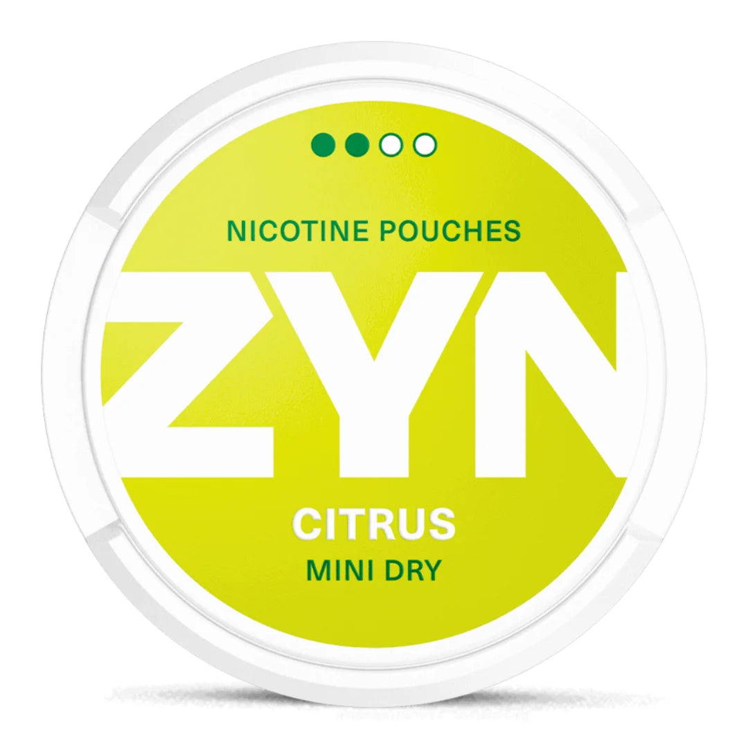 ZYN Citrus Mini Dry 3mg Nicotine Pouches