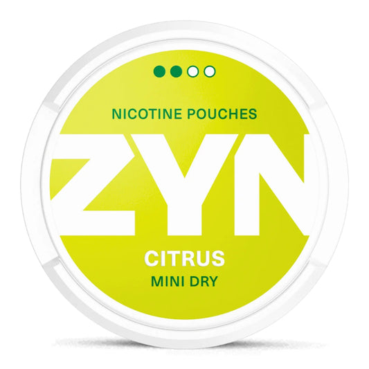 ZYN Citrus Mini Dry 3mg Nicotine Pouches