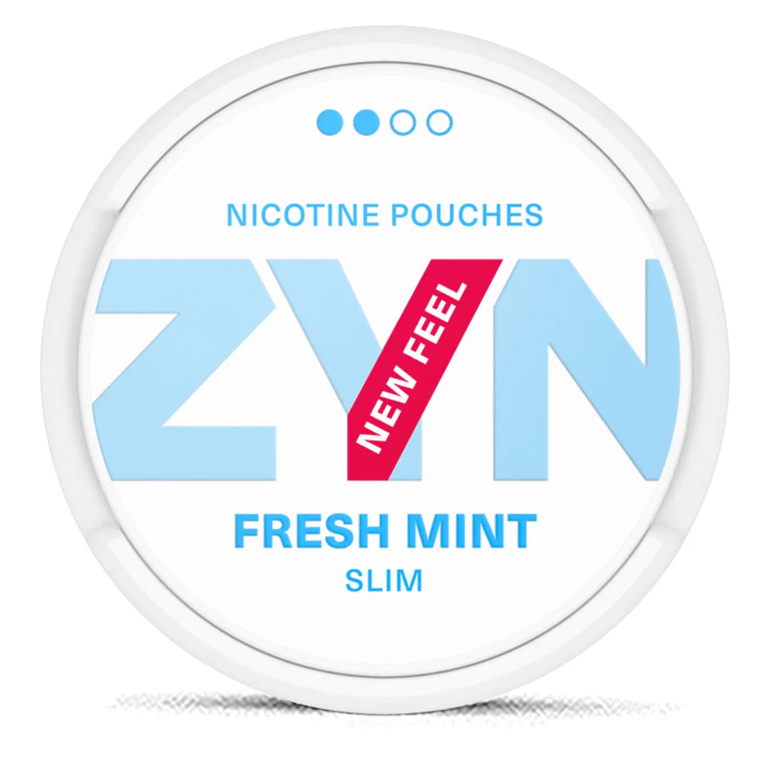 ZYN Slim Fresh Mint 6.5mg Nicotine Pouches 