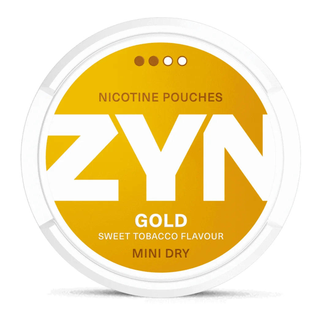 ZYN Mini Dry Gold 3mg Nicotine Pouches