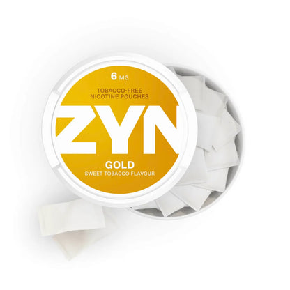 ZYN Mini Dry Gold 6mg Strong Nicotine Pouches
