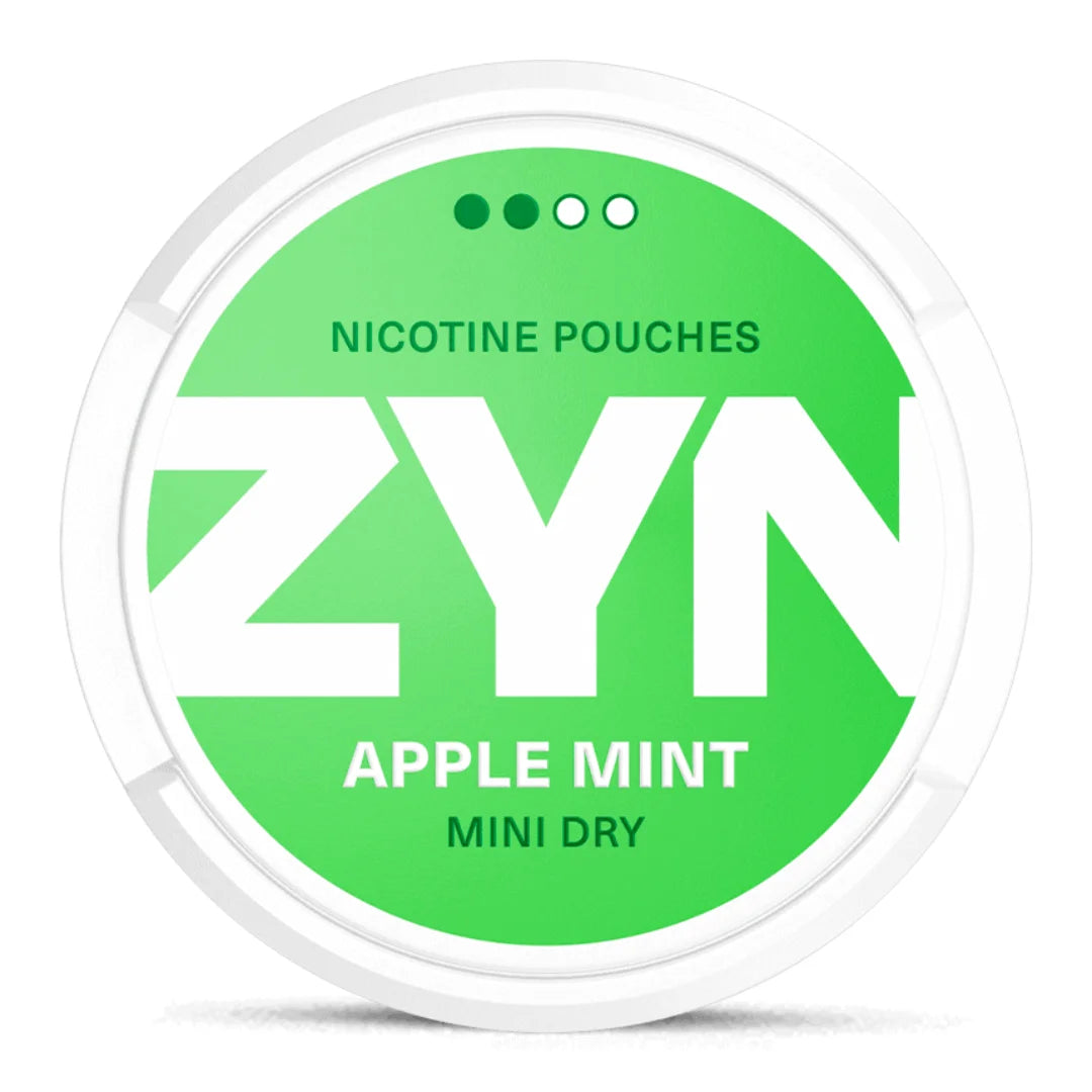 Zyn Apple Mint 3mg Mini Dry Nicotine Pouches