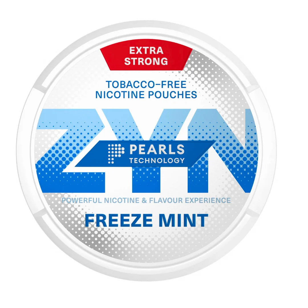 ZYN PEARLS FREEZE MINT EXTRA STRONG NICOTINE POUCHES